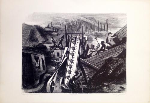 "Bootleg" Coal Mining by Harry Gottlieb