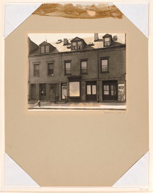 Grand Street #511-513 by Berenice Abbott