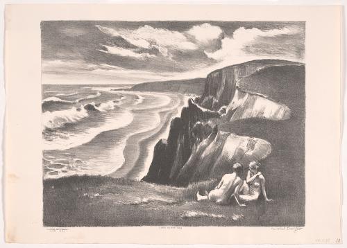 Cliffs by the Sea by Mabel Dwight