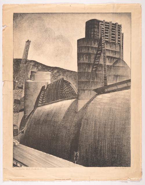 Construction Work, Boulder Dam, #3 by Adrian D. Clem