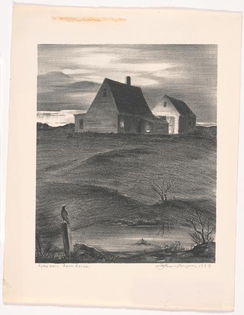 Lonesome Farm House by John Worthington Gregory