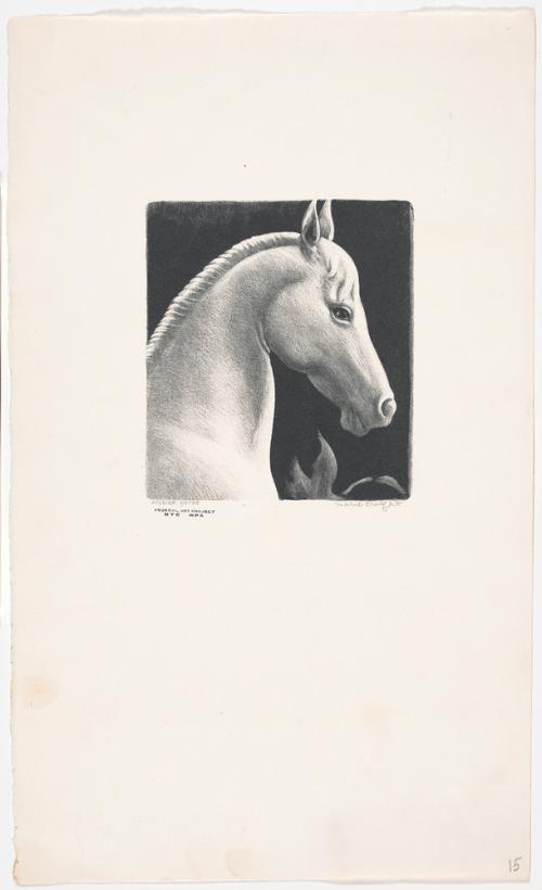 Arabian Horse by Mabel Dwight