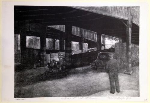 Ramp at West 19th Street by Mabel Wellington Jack