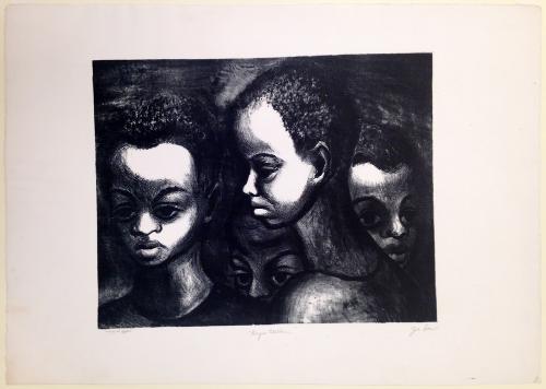 Negro Children by Joseph Leboit