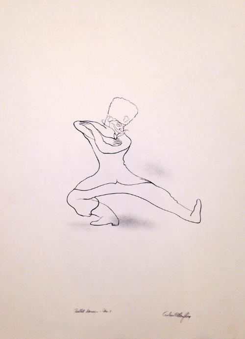 Ballet Dancer - No. 7 by Arthur G. Murphy