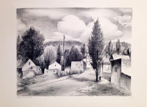 Country Road by Theodore C. Polos