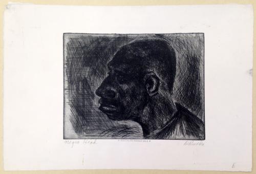 Negro Head by Dorothy Rutka