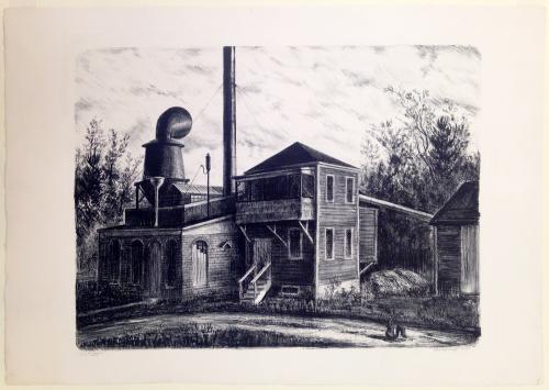Abandoned Spool Mill by Raymond White Skolfield