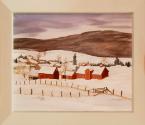 Snowy Landscape by Charles Trumbo Henry