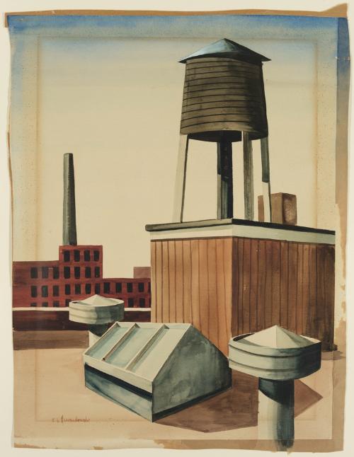 Water Tower #4 by Edmund D. Lewandowski