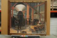 Steel Smelting, Bessemer Process - 1910 by Thorsten H. F. Lindberg