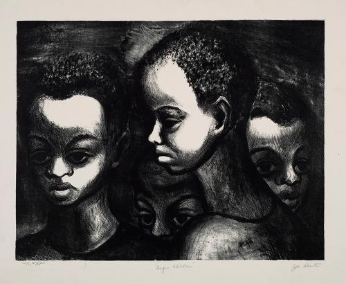 Negro Children by Joseph Leboit