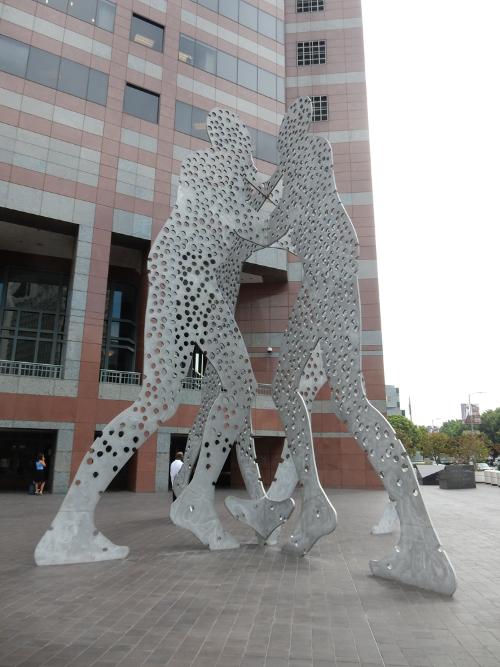 Molecule Man 2 + 2 by Jonathan Borofsky