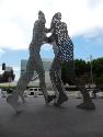 Molecule Man 2 + 2 by Jonathan Borofsky