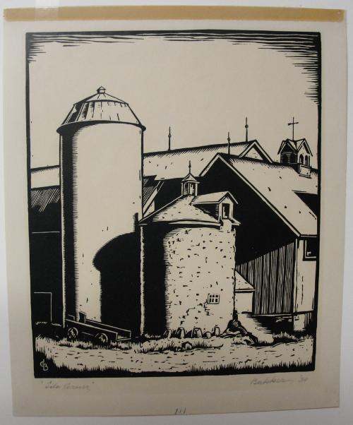 Silo Corner by Gerhard H. Bakker