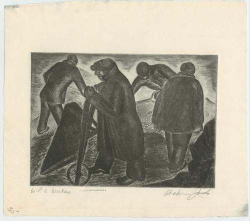 W.P.A. Workers by Abraham Jacobs