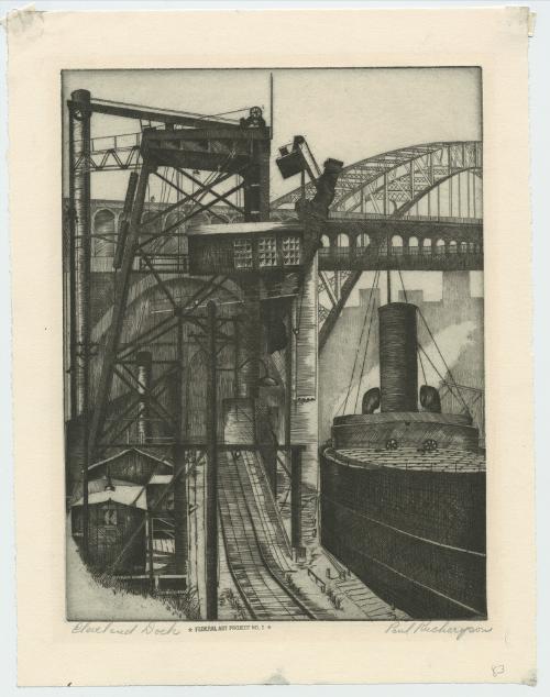 Cleveland Dock by Paul Kucharyson