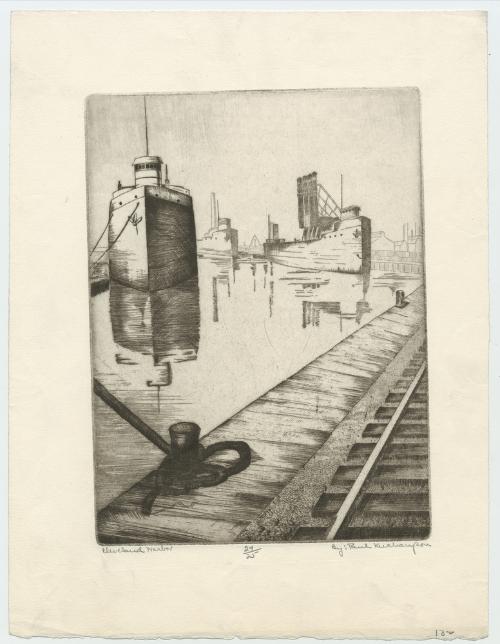 Cleveland Harbor by Paul Kucharyson