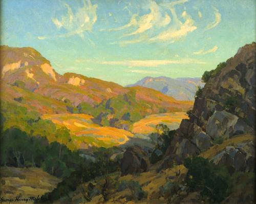 October Hills, Topanga by George Henry Melcher