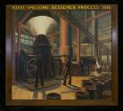 Steel Smelting, Bessemer Process - 1910 by Thorsten H. F. Lindberg