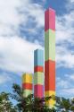 Building Blocks by Roberto Behar (b. 1953, Buenos Aires, Argentina) and Rosario Marquardt (b. 1954, Mar del Plata, Argentina)