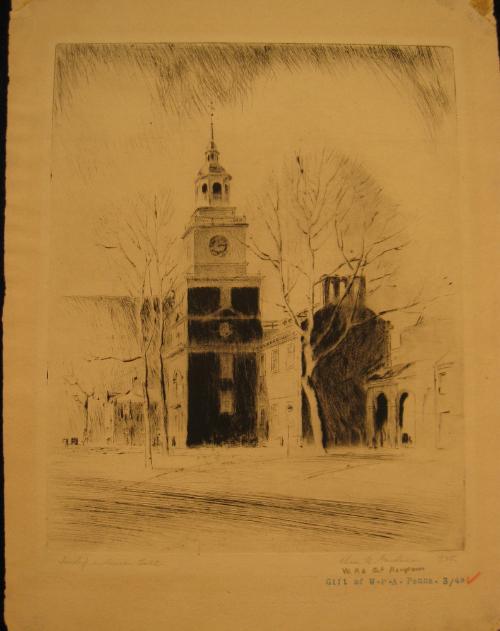 Independence Hall by Charles Reed Gardner