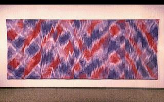 Spatial Ikat III by Lia Cook