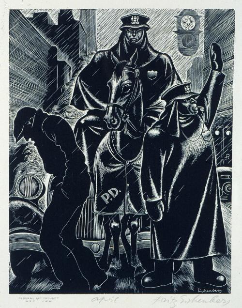 April by Fritz Eichenberg