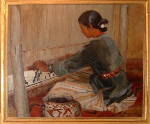 The Indian Weaver by Ann Louise Snider