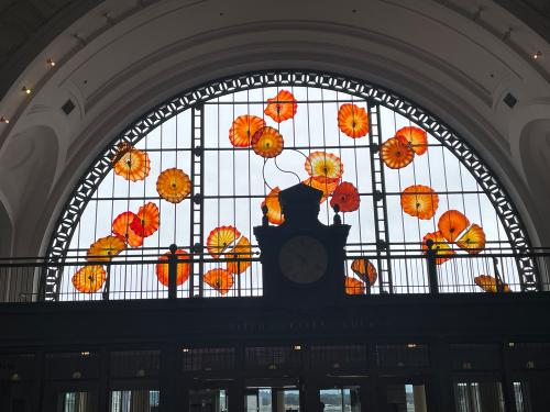 Monarch Window by Dale Chihuly