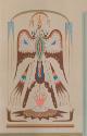 Peyote Bird and Symbols by Woodrow Wilson Crumbo